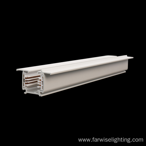 thicken 4wire 3phases aluminum led track profile track lighting rail led lighting rail